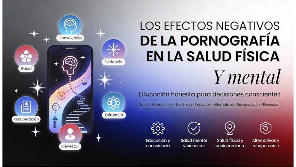 Los efectos negativos de la pornografía en la salud física y mental